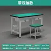Banco de trabajo antiestático multicapa para taller de fábrica para reparación de teléfonos móviles, estación de trabajo multifuncional ultralimpia con luz, mesa de empaque
