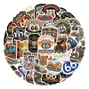 55 Novos Adesivos da Rota 66 Adesivos de Grafite Decorativos para Copo d'Água Skateboard Fabricante Atacado