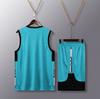 Conjunto de Uniforme de Basquete Masculino Camiseta Regata Estampada Infantil Uniforme de Treino para Jogo Esportivo Letras