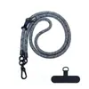 Goma para cordón de teléfono móvil de 10 mm de grosor, cuerda ajustable en diagonal, clip para teléfono móvil, cordón anti-pérdida, cordón para cuello