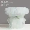 Falda de pastel de moda para el Día de la Madre Falda de tul degradado de color caramelo Empaque de flores Tul de hadas Tul de forro de ramo estilo Chanel