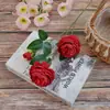 Simulação de 3 flores de peônia estrangeira para casamento material de flor para guia de estrada arranjo de flores decoração de sala de estar arte floral loja de flores de seda flor artificial macia