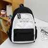 Mochila escolar para chicas de secundaria, con un estilo juvenil, lunares, versátil y elegante, adecuada para niñas de primaria y secundaria