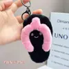 Muñecos para lanzar en bodas, llaveros de peluche, colgantes de muñecos para mochilas de mujer, pequeños regalos promocionales al por mayor