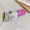 Novo grampo de cabelo de pelúcia de urso de desenho animado fofo para outono e inverno, clipe para franja lateral, grampo tipo bico de pato, acessório de cabelo