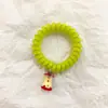 Cuerda Dulce Coreana para Teléfono Diadema Accesorios para el Cabello de Mujer Banda de Goma de Alta Elasticidad Cuerda Fresca para el Cabello Cola de Caballo Alta No Lastima la Cuerda del Cabello Especial