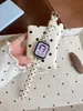 Pulseira de relógio de couro com padrão de contas redondas, compatível com Apple Watch Séries 12, 11 e 10