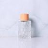 Frasco Difusor de Aroma Sem Chama Esculpido Estilo Francês com Varetas de Rattan para Casa Interior Fragrância Duradoura, Frasco Difusor de Aroma de Vidro em Forma de Diamante Venda por Atacado