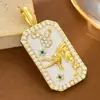Collar de Piedra de Nacimiento Colorida Constelación Doce Europea y Americana Transfronterizo para Mujer Lujo Ligero Nicho Temperamento Simple Versátil Joyería al por Mayor