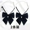 Pajarita de Pluma Angulada de Color Sólido Estilo JK Japonés Estilo Universitario Estudiante Foto de Graduación Pajarita Accesorio de Traje de Marinero
