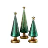 Adornos Navideños para Árboles con Diseño de Noche Estrellada y Árboles de Valerie Parr Hill Designs