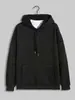Suéter con Capucha y Cremallera para Hombre de Otoño e Invierno Cárdigan Holgado Color Sólido Sudadera de Marca de Moda Chaqueta Casual Versátil Hombres de Moda