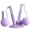 Cuerda de saltar para fitness, pérdida de peso, especial para contar deportes, hombres y mujeres, adultos, inalámbrica, de alambre de acero, profesional, con soporte de peso