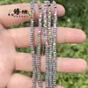 Nuevos productos en el mercado 3x 3x 2 agujero mediano cuenta plana material de piedra de vesícula negra multicolor accesorios para joyería DIY