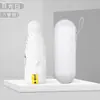 Paraguas de cápsula con estampado de logo, paraguas de regalo para mujer 50% de descuento Paraguas plegable con protección solar para días soleados y lluviosos, paraguas promocional