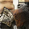 Capa de Almofada de Sofá de Pelúcia Leve de Luxo Sem Enchimento Modelo de Quarto de Hotel Almofada de Cabeceira Almofada de Tatami para Cintura Encosto