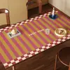 Mantel individual de mesa de comedor lujoso y de alta gama, impermeable, a prueba de aceite, resistente al calor, lavable, mantel para mesa de centro, resistente a altas temperaturas, nuevo modelo 2025