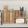 Dispensador de vasos desechables, alto valor estético, estante de almacenamiento multifuncional para vasos de agua, vasos de café y té, portavasos de papel de escritorio