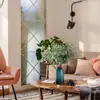 Amazon Transfronterizo Hoja de Dinero Hecho a Mano Tallo Único Decoración de Boda Planta Verde Flor Artificial Decoración del Hogar