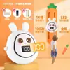 Medidor de Altura Infantil Ajustable con Contador de Altura Inteligente por Voz Luminoso