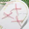 X105 tela de encaje Hilo de ballena estilo hada decoración de uñas Red-hot organza lazo joyería para uñas al por mayor