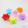 Formas de Bolo de Silicone DIY Multiformato Utensílios de Cozimento Cupcake Pudim Sobremesa Redondo Forminha de Muffin Sobremesa
