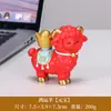 Nuevo Adorno de los Tres Corderos de la Suerte - Decoración Creativa del Año del Cordero del Zodiaco para Escritorio de Oficina y Sala de Estar - Pequeño Regalo Festivo
