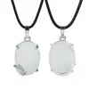 Punto Colgante de Piedra Natural en Forma de Disco Piedra Semipreciosa Colgante de Cristal Natural Accesorios para Joyería DIY Venta al por Mayor