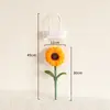 Regalo de Navidad Palo retorcido DIY Hecho a mano Girasol Flor de sol Regalo de Año Nuevo para Empleados