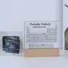 Producto de gran venta transfronteriza: Tabla Periódica de los Elementos Químicos de Secundaria Regalo de Cumpleaños Decoración de Escritorio para Aprendizaje Adorno, en Stock para Entrega Rápida