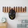 Gancho para Abrigo de Madera Maciza Creativo Fuerte Montado en la Pared Entrada de Pared Gancho para Llaves de Piano Perchero de Madera al por Mayor