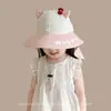 Nuevo Sombrero de Protección Solar para Niños, Sombrero de Verano con Ala Ancha y Protección para el Cuello para Niños y Niñas, Sombrero de Protección Solar para Niñas, Sombrero Anti-UV