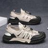 Sandalias Casuales para Hombre 2026 Nuevo Verano Malla Transpirable Huecas Zapatos de Moda Pantuflas Venta al por Mayor Transfronteriza