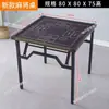 Mesa Cuadrada para Ajedrez y Cartas para Uso Doméstico, Mesa que se Voltea para Doble Uso, Mesa de Entretenimiento para Después de las Comidas, Mesa de Juego Accionada Manualmente, Mesa para Romper Huevos