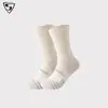 Calcetines de Baloncesto con Gradiente de Letras para Hombre de Caña Alta Tubo Largo Americano Profesionales Prácticos Calcetines de Élite Suela de Toalla Engrosada Antideslizante Transfronterizo