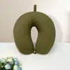 U-shaped Pillow Portable Travel Foam Particle Cross-border Cervical Pillow Office Nap Car Car Aircraft U-shaped Pillow