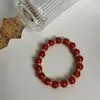 Colar de Pérolas Cruzado Multicamadas Estilo Minimalista para Mulheres, Gargantilha Choker Corrente Clavícula Corrente de Pescoço com Design Único Doce-Cool