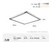 Nova Luz de Teto para Sala de Estar Design Criativo Moderno Simples Bauhaus de Luxo Leve Italiano Iluminação Principal para Estudo Quarto Minimalista