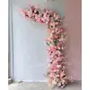 Jardín de Monet Popular Check-In Paisajismo Cascada de Flores Artificiales Arreglo Tienda Check-In Ventana de Flores Artificiales Decoración