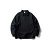 Roupas Masculinas North Boundary Marca Americana Moderna Outono 2025 Novo Moletom Pulôver com Zíper e Gola Lapela Masculino Cor Sólida Ombro Caído Top