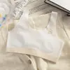 Etapa Uno Seda de Hielo Sin Costuras Período de Desarrollo Lencería para Niñas Deportiva a Prueba de Impactos y Golpes Sujetador Fino para Niñas para Mujeres