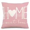 Temu Nueva Almohada Cojín de San Valentín Funda de Almohada de Corazón Rojo Decoración para Dormitorio Sofá Funda de Almohada de Lino