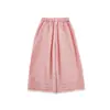 Wulibu-2026 Estilo Novo Primavera e Outono Calça Casual Moda Coreana Infantil Calça Longa Elegante para Meninas com Barra de Renda