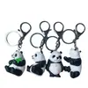 4 Colgantes de bolso de panda lindos accesorios llavero de moda colgante regalo souvenir de panda fábrica al por mayor