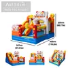 Castelo Inflável Infantil Casa Escorregador Inflável Trampolim Pequeno Parque de Diversões Lazer e Entretenimento Interno e Externo Castelo Infantil