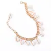 Accesorios Transfronterizos Europeos y Americanos Cadena de Suéter Nueva Collar Coreano de Verano Joyería Collar de Concha Natural Plata