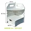 Estante de almacenamiento para baño, organizador para lavabo, almacenamiento impermeable para cosméticos, almacenamiento de esquina para baño y cocina, portacepillos de dientes, jabonera
