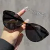 Óculos de Sol Retrô para Mulheres Estilo Ins Estilo Coreano High-End Gatinho Novos Óculos de Sol Anti-UV 2025
