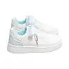 Tênis Feminino Warrior Wxy-Q099N Branco 2026 Novo Estilo Coreano Versátil Esportivo Casual Vibe Style (Magia)