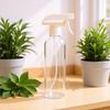 Botella de Spray Transparente de 500 ml para Belleza y Peluquería Niebla Fina Plástico Hombro Redondo Botella de Spray Pet para Regar Flores y Desinfectar Botella Pistola de Spray de Mano